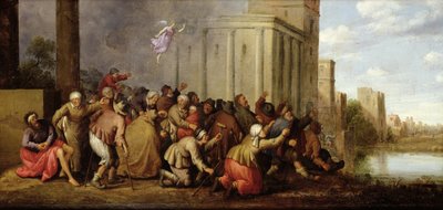 Het Badwater van Bethesda door Joost Cornelisz. Droochsloot